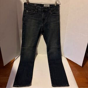 NWT AG Adriano Goldschmied Jeans Mens 31 Blue The Everett Slim Straight 31x33